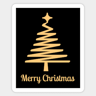 Merry Christmas Tree Magnet